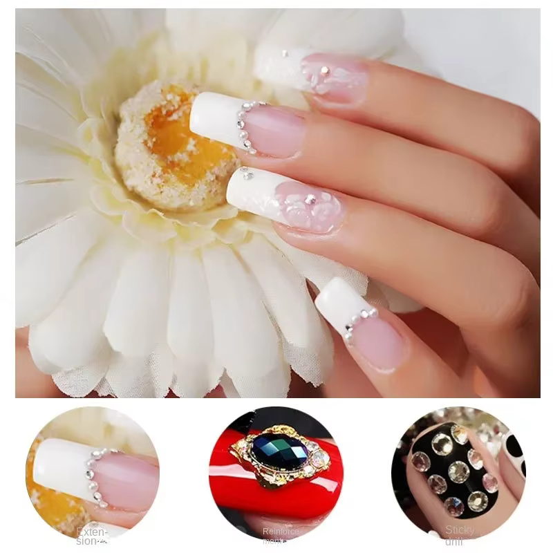 Gel d'extension d'ongles en Poly acrylique