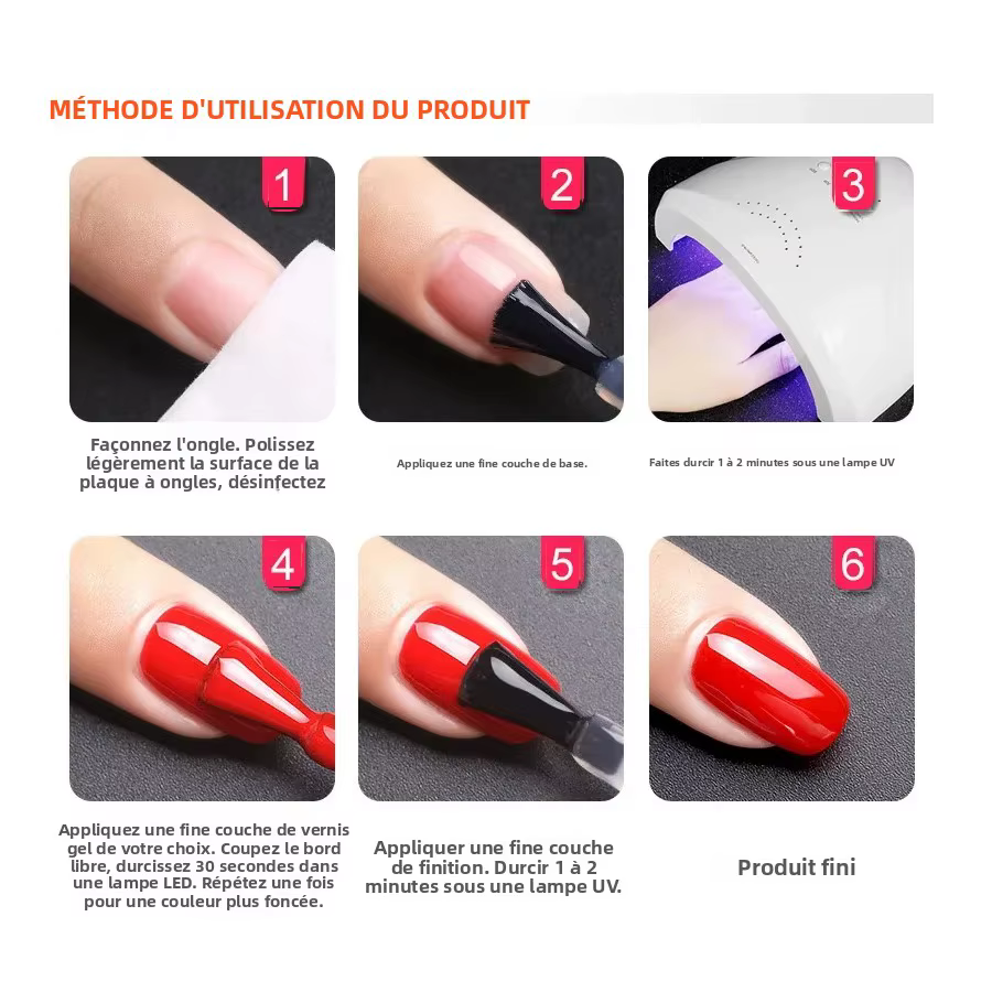 Vernis à ongles couleur luxe Venalisa Gel
