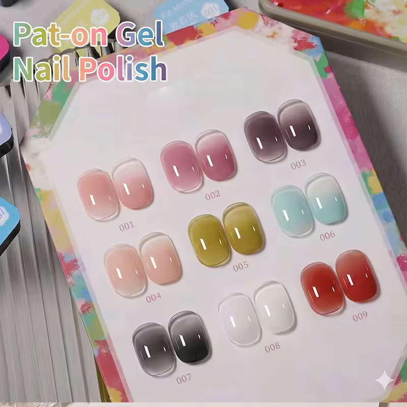 Vernis à ongles gel 9 couleurs inspiré de Morandi