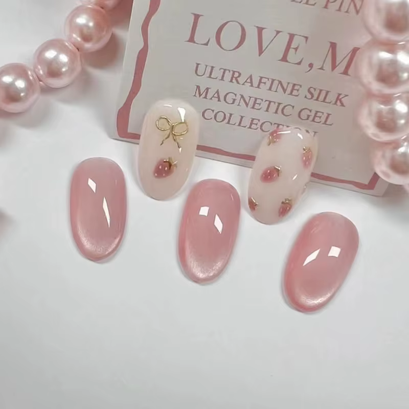Faux ongles courts pour femmes et filles