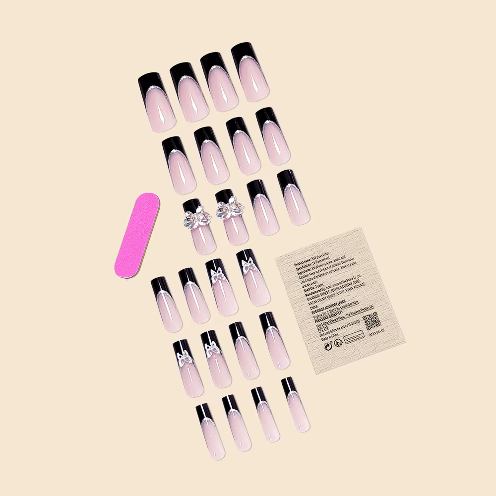 Faux ongles de luxe pour femmes et filles