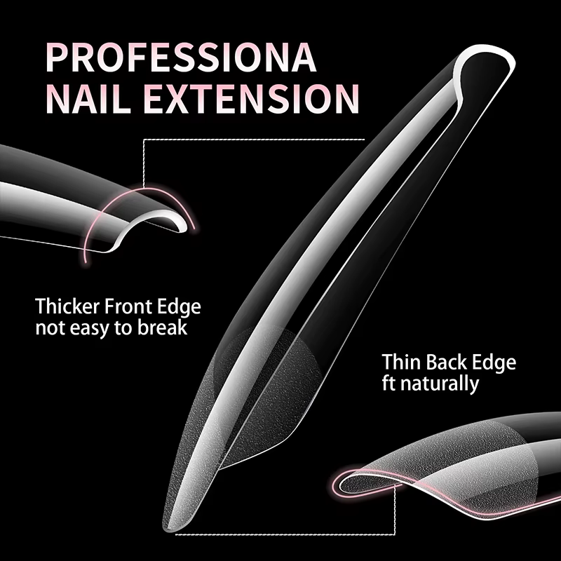 Faux ongles de luxe en Gel doux