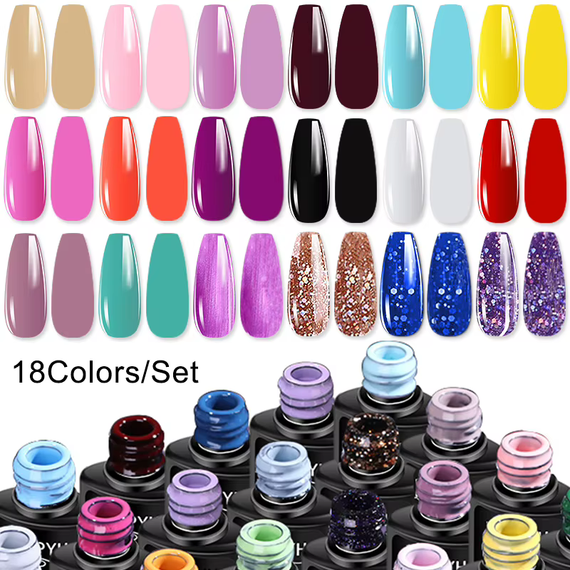 Kit professionnel de vernis à ongles Gel