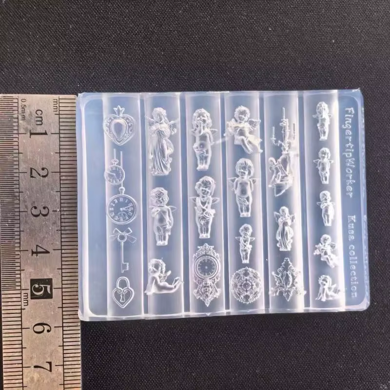 Moule à ongles 3D en Silicone