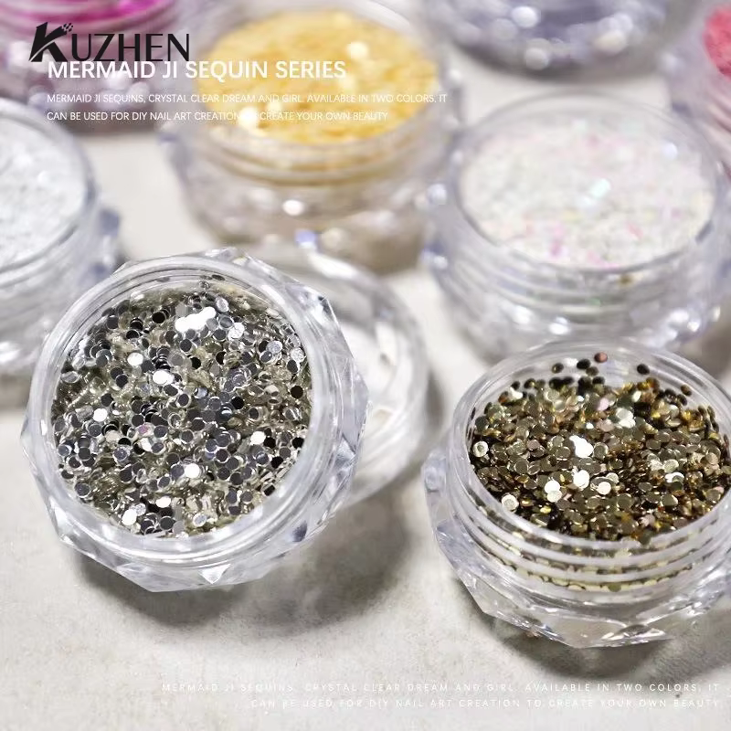 Mini paillettes scintillantes pour ongles