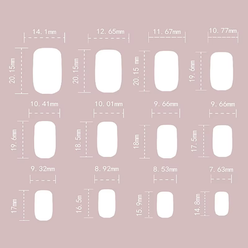 Faux ongles coréens simples effet œil de chat