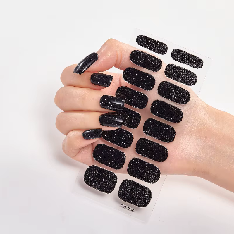 Autocollants pour Ongles Semi-Durci UV