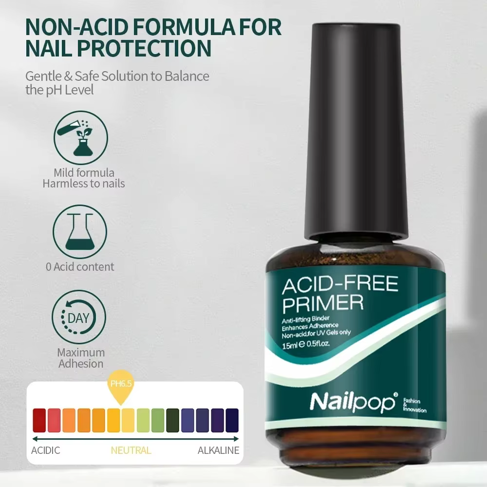 Déshydratant et primer pour ongles sans acide