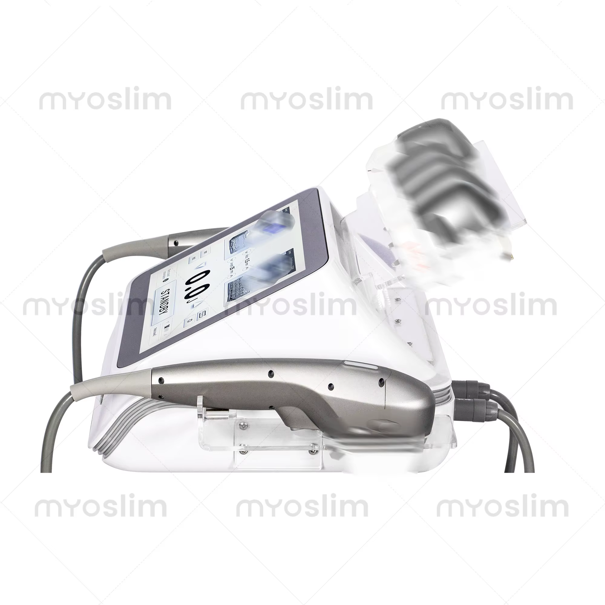 Appareil professionnel de soin de la peau et d'amincissement par ultrasons HIFU 7D, radiofréquence RF et EMS pour salons de beauté