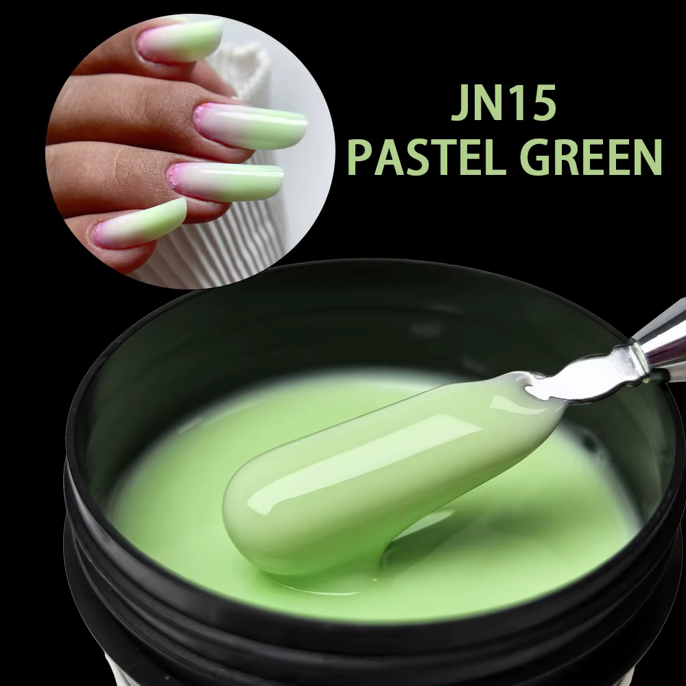 Jillnails Macaron Gel Builder vernis à ongles 100g/50g LED Gel UV pour Extension d'ongles
