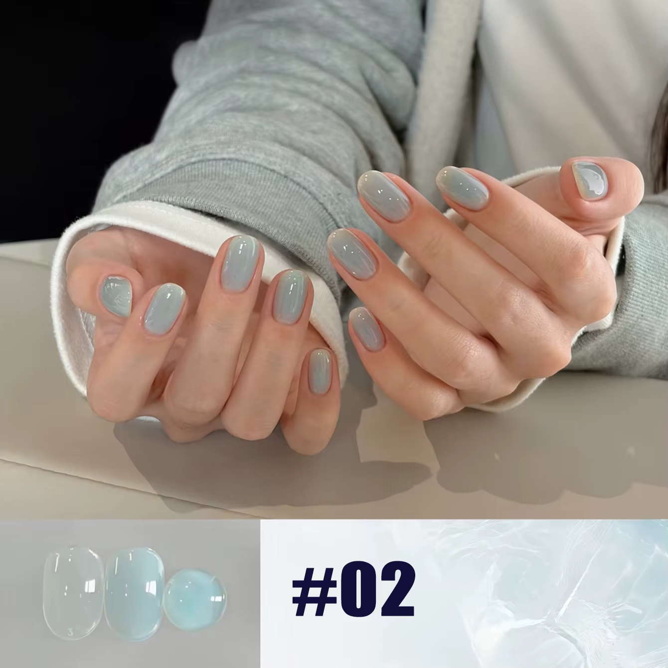 MIANEL 2026 Nouvelle Collection Printemps-Été Gel à Ongles Série Aigue-Marine