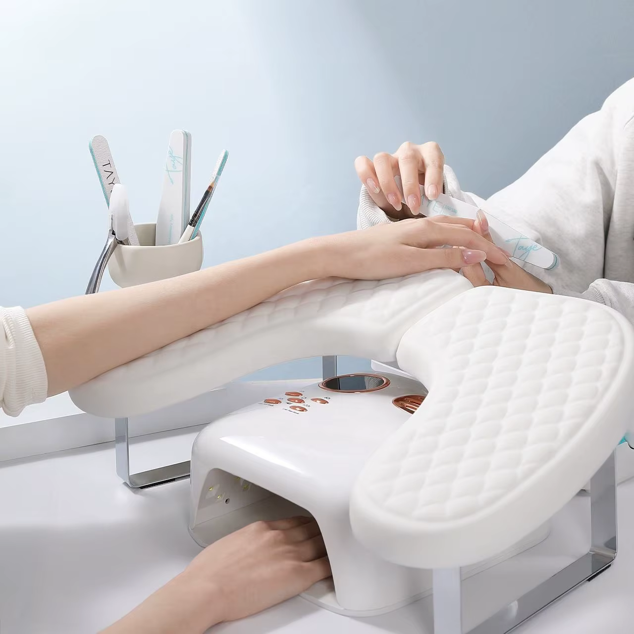 Grand repose-bras pour manucure
