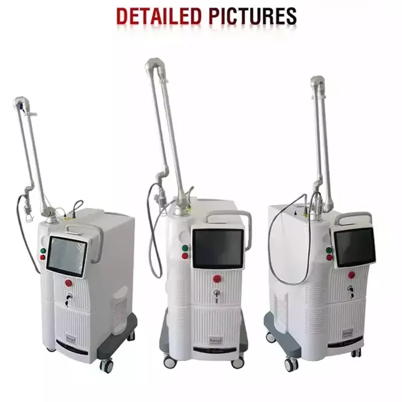 Machine de resurfaçage fractionnel au laser CO2 4D Fotona, équipement professionnel pour l'élimination des cicatrices, la réduction des rides et le raffermissement de la peau