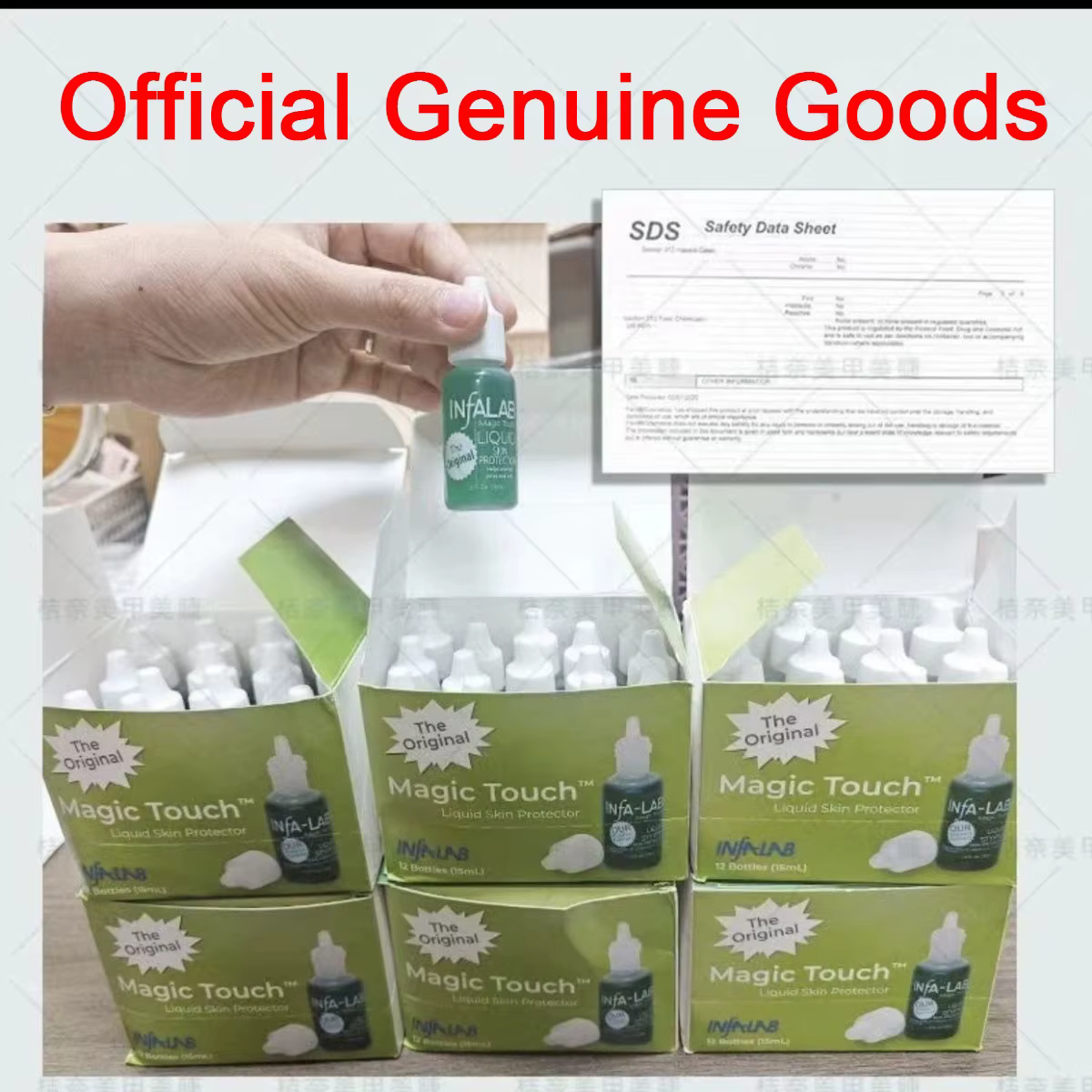 Agent hémostatique officiel authentique pour ongles