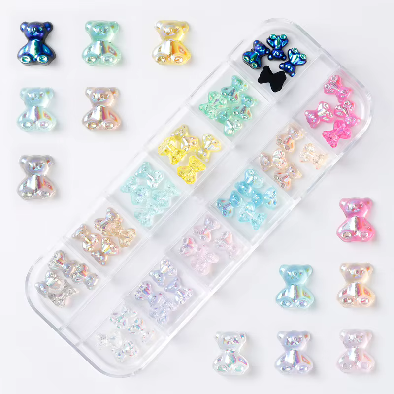 Aurora Bear – accessoires de décoration pour ongles
