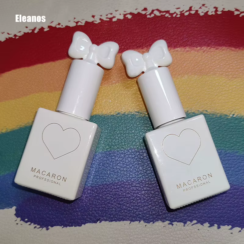 Eleanos 15ML Base sans lingette couche de finition Gel UV vernis à ongles Gel coloré Semi Permanent tremper UV LED Nail