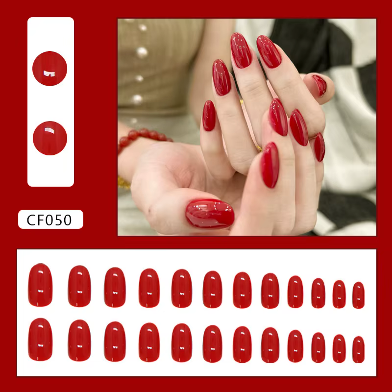 Faux ongles en acrylique sans colle