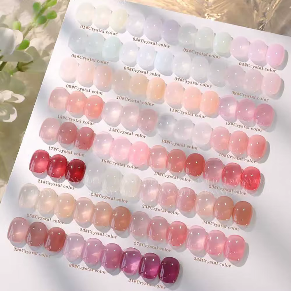 Ensemble de Verhéritage à Ongles Gel de Style Coréen