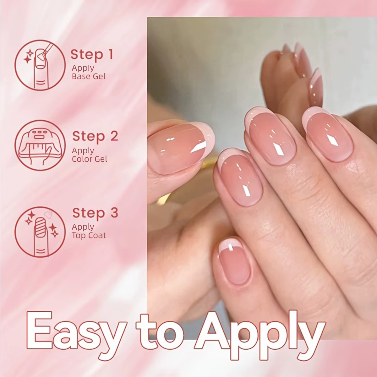 XEJAYI – vernis à ongles professionnel en gel de couleur unie