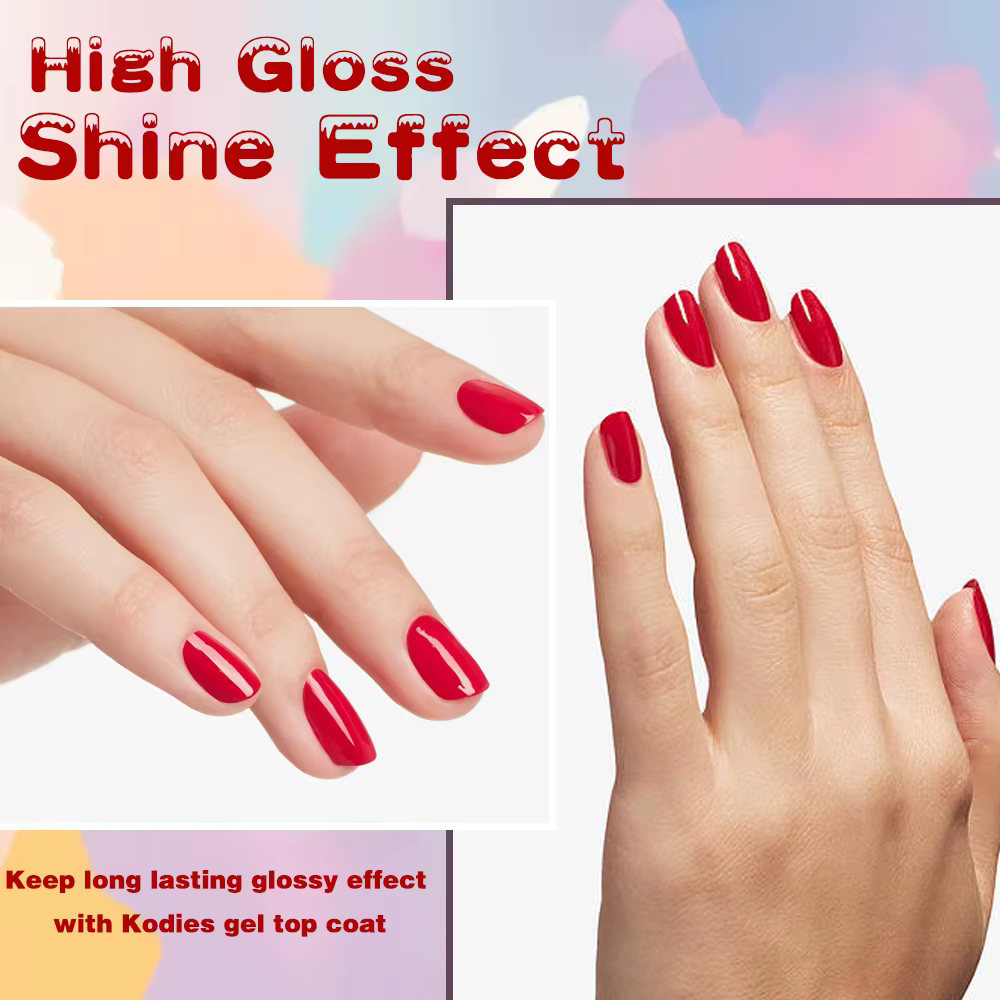 KODIES GEL-Verhéritage à Ongles Gel UV Semi-Continu