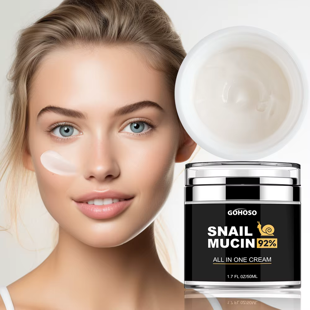ENVISHA soins de la peau escargot Mucus crème pour le visage raffermissant blanchissant Anti-âge rides hydratant beauté santé rétrécit les Pores