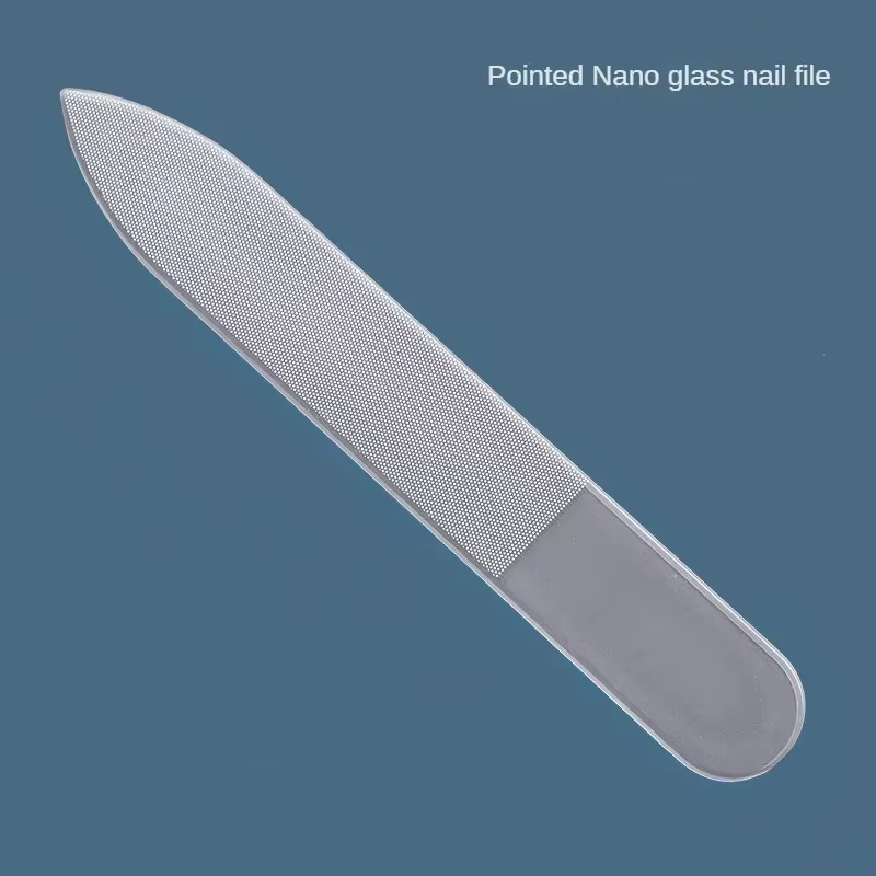 Lime à ongles transparente Nano verre limes