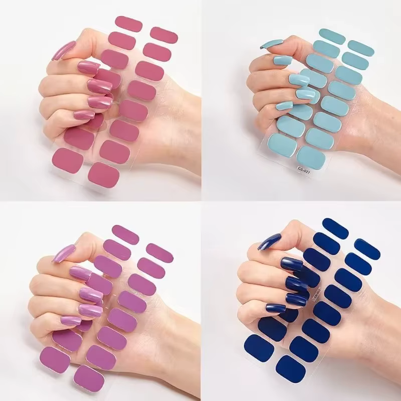 Autocollants pour ongles pour femmes et filles