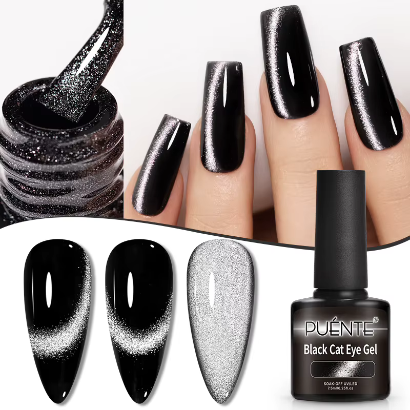 Vernis à ongles Gel à paillettes magnétiques