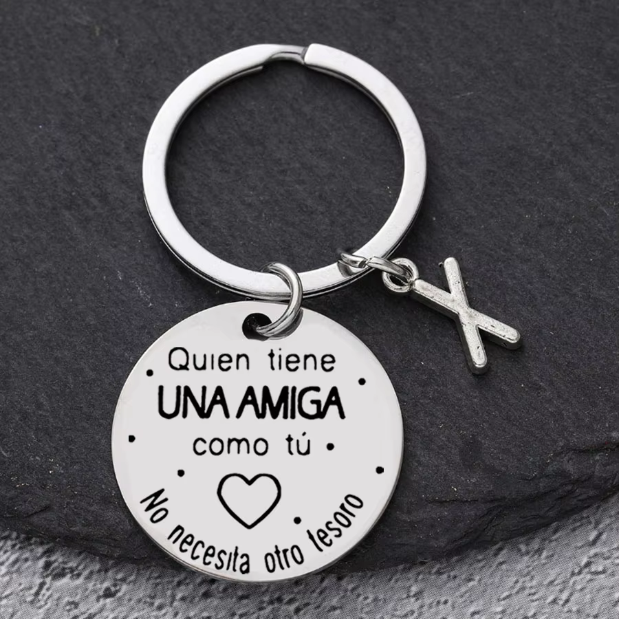 Best Friends Keychain for Friends, Friendship Gifts