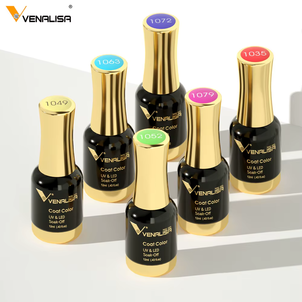 Venalisa TPO gratuit trempé couche de finition vernis à ongles Gel platine