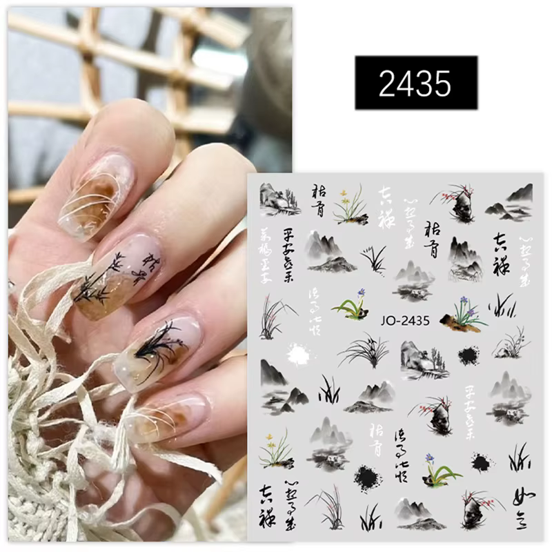 Autocollants 3d pour Nail Art