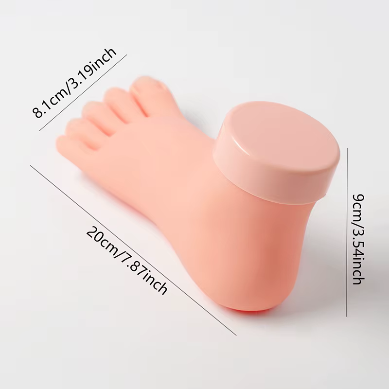 Modèle de formation des ongles des orteils