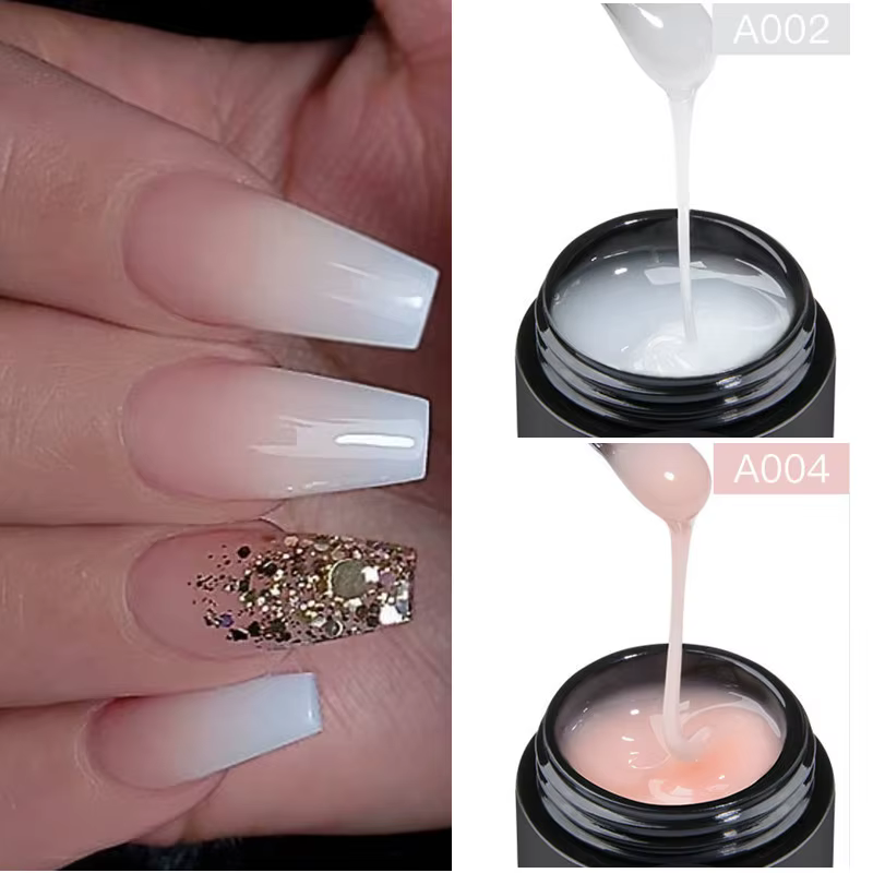 Kit de gel pour ongles d'extension Baby Boomer
