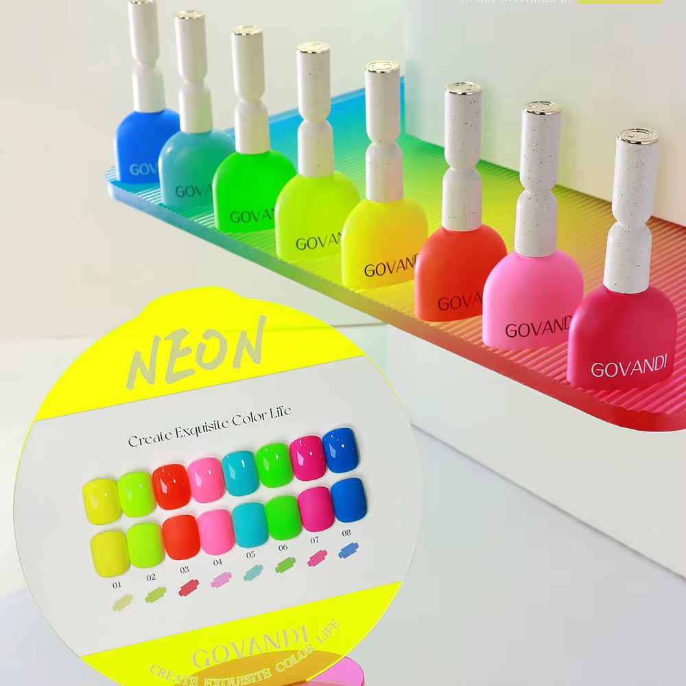 Vernis à ongles Gel avec carte de couleur