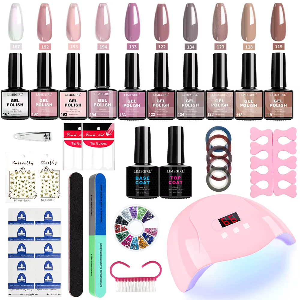 Kit de Verhéritage à Ongles en Gel UV