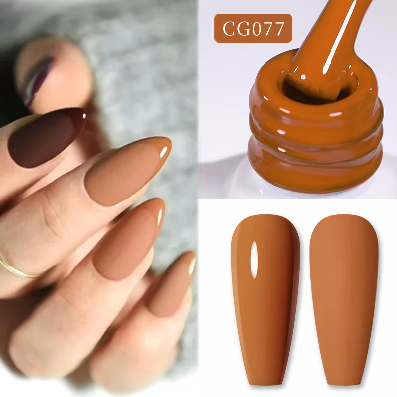 BORN PRETTY 10ml café clair brun Gel vernis à ongles automne hiver Semi Permanent tremper UV LED