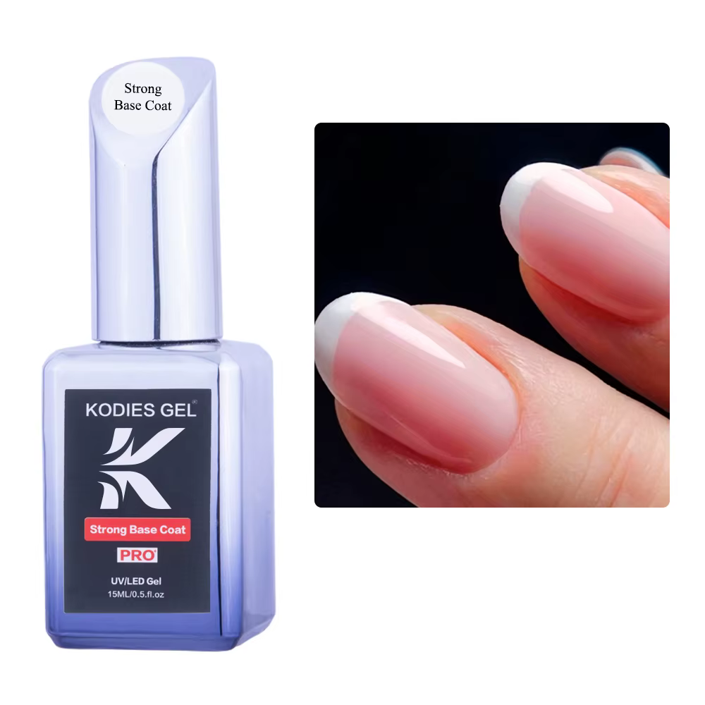KODIES GEL couche de Base en caoutchouc solide Super Texture moyen épais Gel vernis à ongles