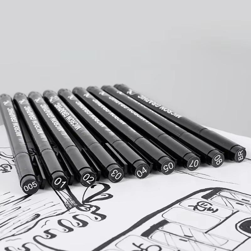 Pinceau pour Nail Art, avec lignes de dessin Ultra-fines