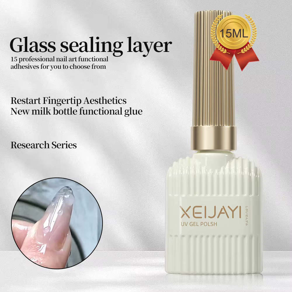 Vernis à ongles Semi-Permanent pour couche de scellage en verre