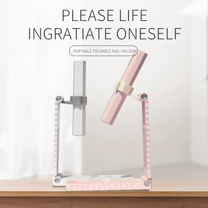 Support de lampe à ongles professionnel pliable et portable