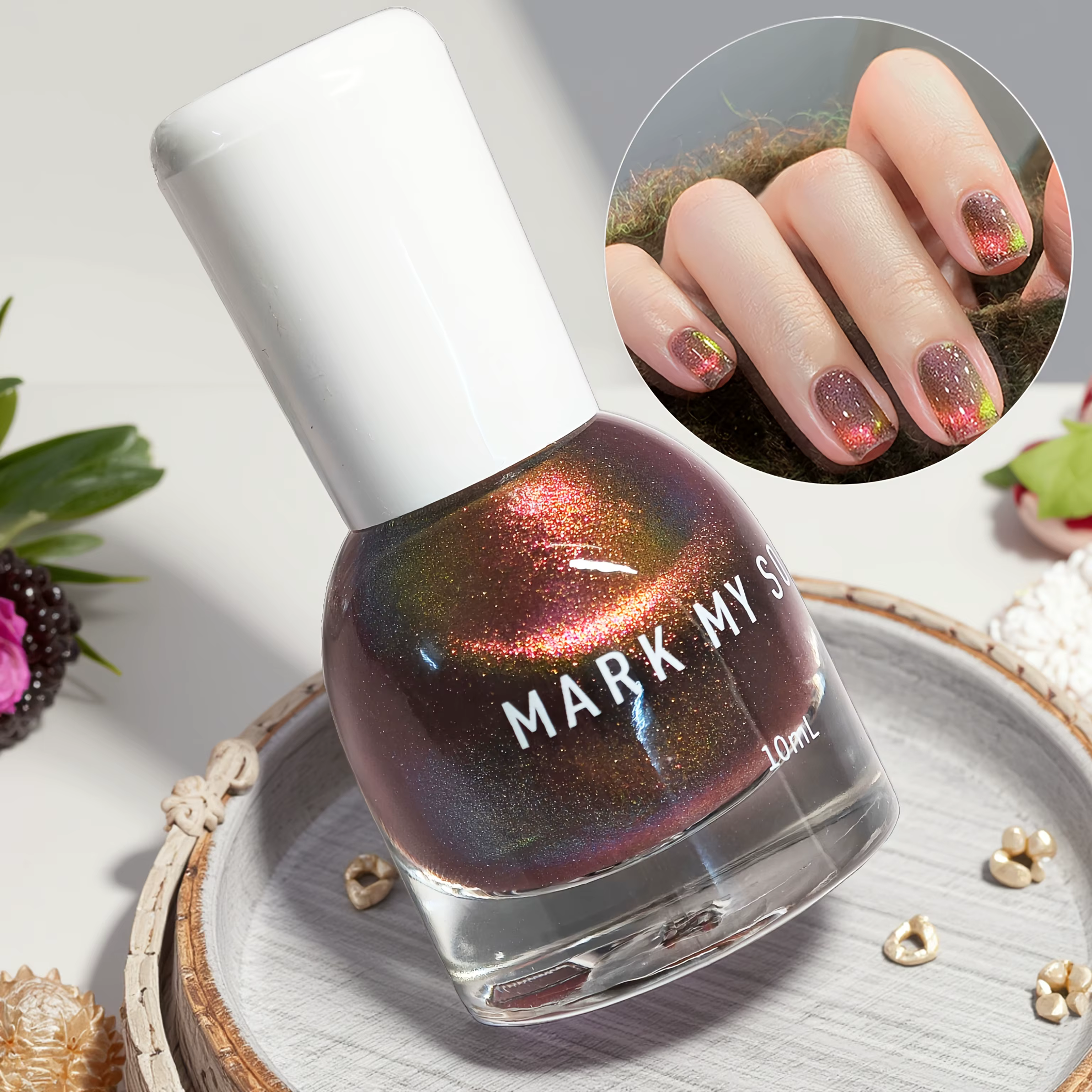 S82 Neon Sky - 10 ml No - Vernis à ongles œil de chat sans cuisson. Il sèche rapidement et dure longtemps. Avec une couleur principale mystérieuse et profonde