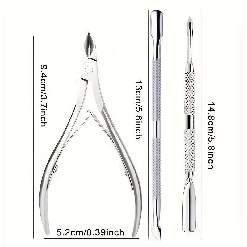 Ensemble d'outils de soin des ongles : bandes de polissage