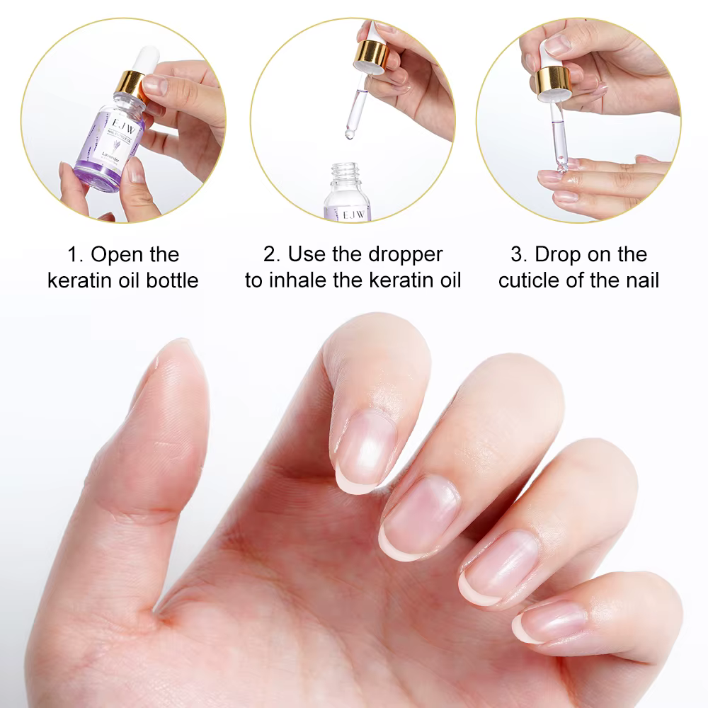 Huile nourrissante pour cuticules aux extraits de miel