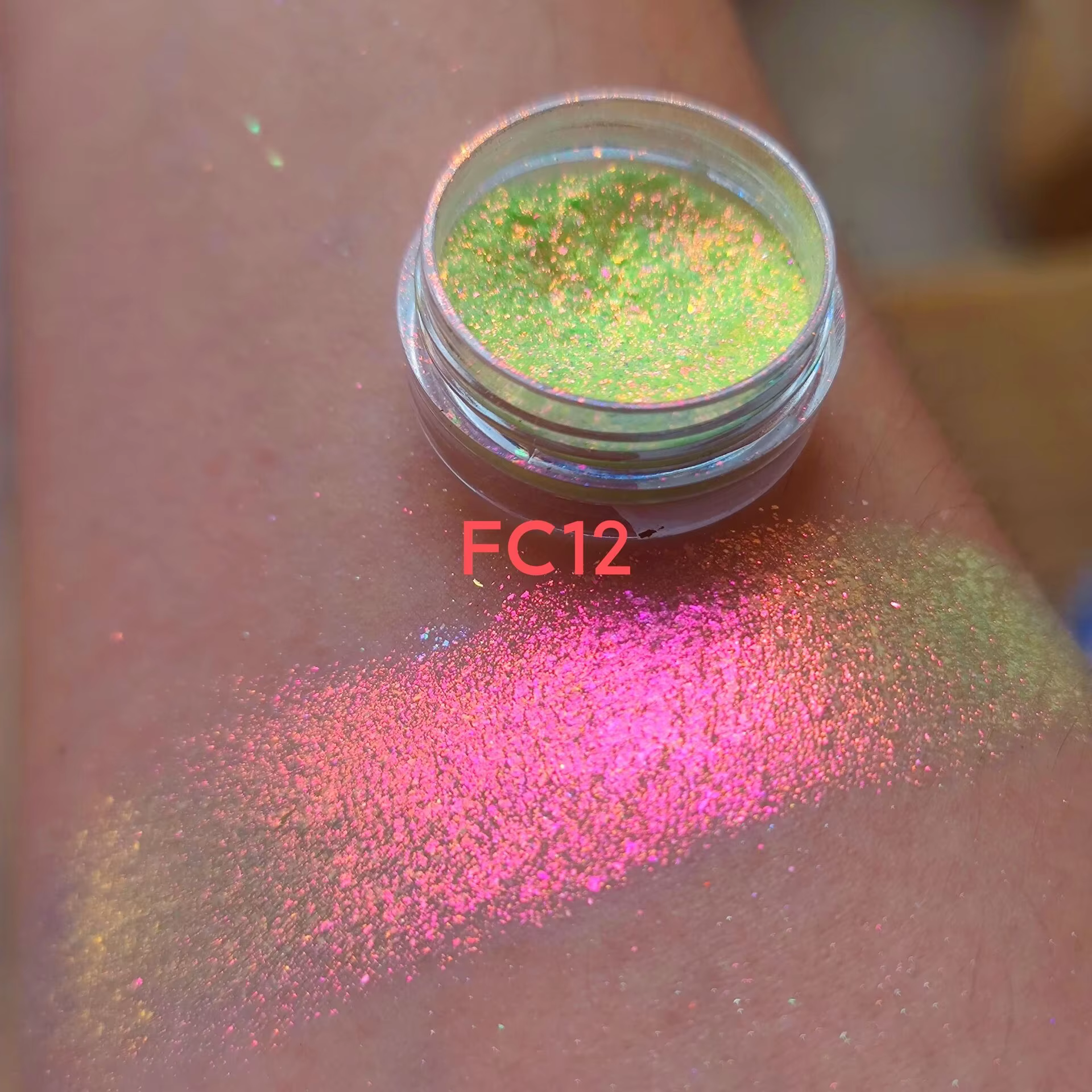 Poudre Pigmentaire Libre Multichrome Arc-en-ciel Effet Bonbon Gelée Super Changeant de Couleur Qualité Cosmétique en Vrac