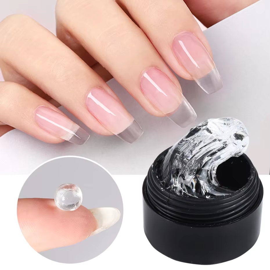 Extension d'ongles en cristal doux et solide