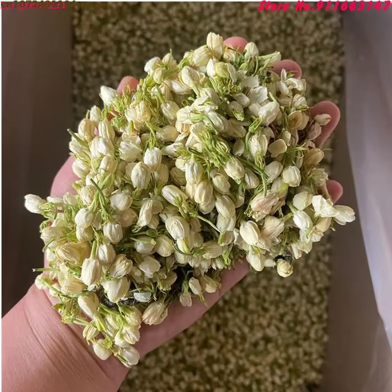 Bourgeons de jasmin de haute qualité, fleurs séchées naturelles pour l'artisanat DIY, fleurs artificielles, décoration de mariage, parfum d'intérieur, fabrication de savon et de bougies