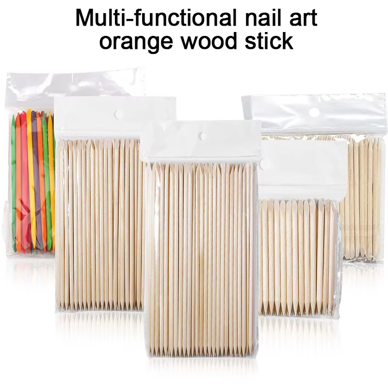 Bâtons en bois pour ongles