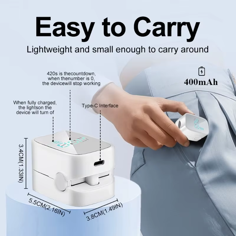 Appareil de thérapie laser pour le nettoyage des ongles