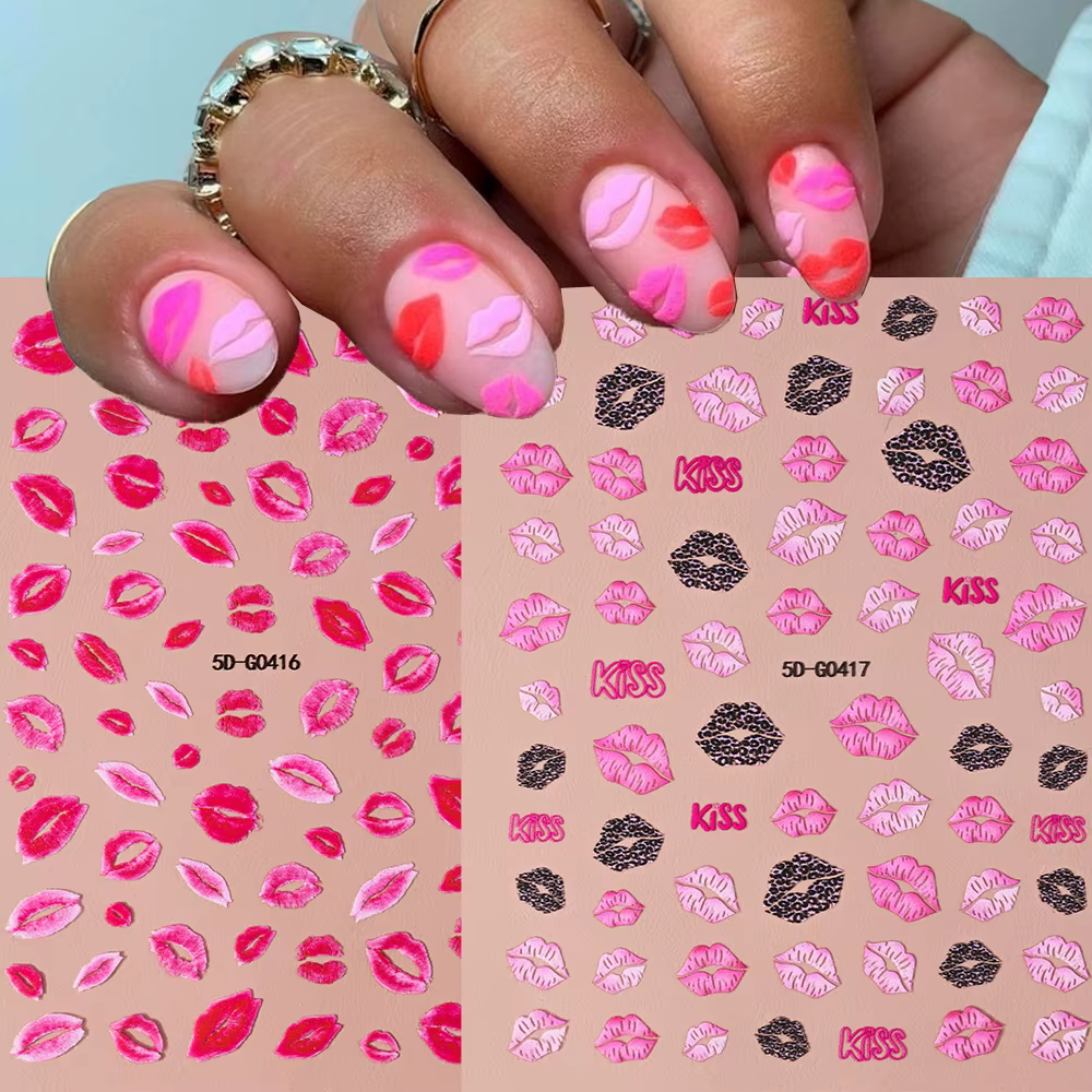 Autocollants 5D pour les ongles