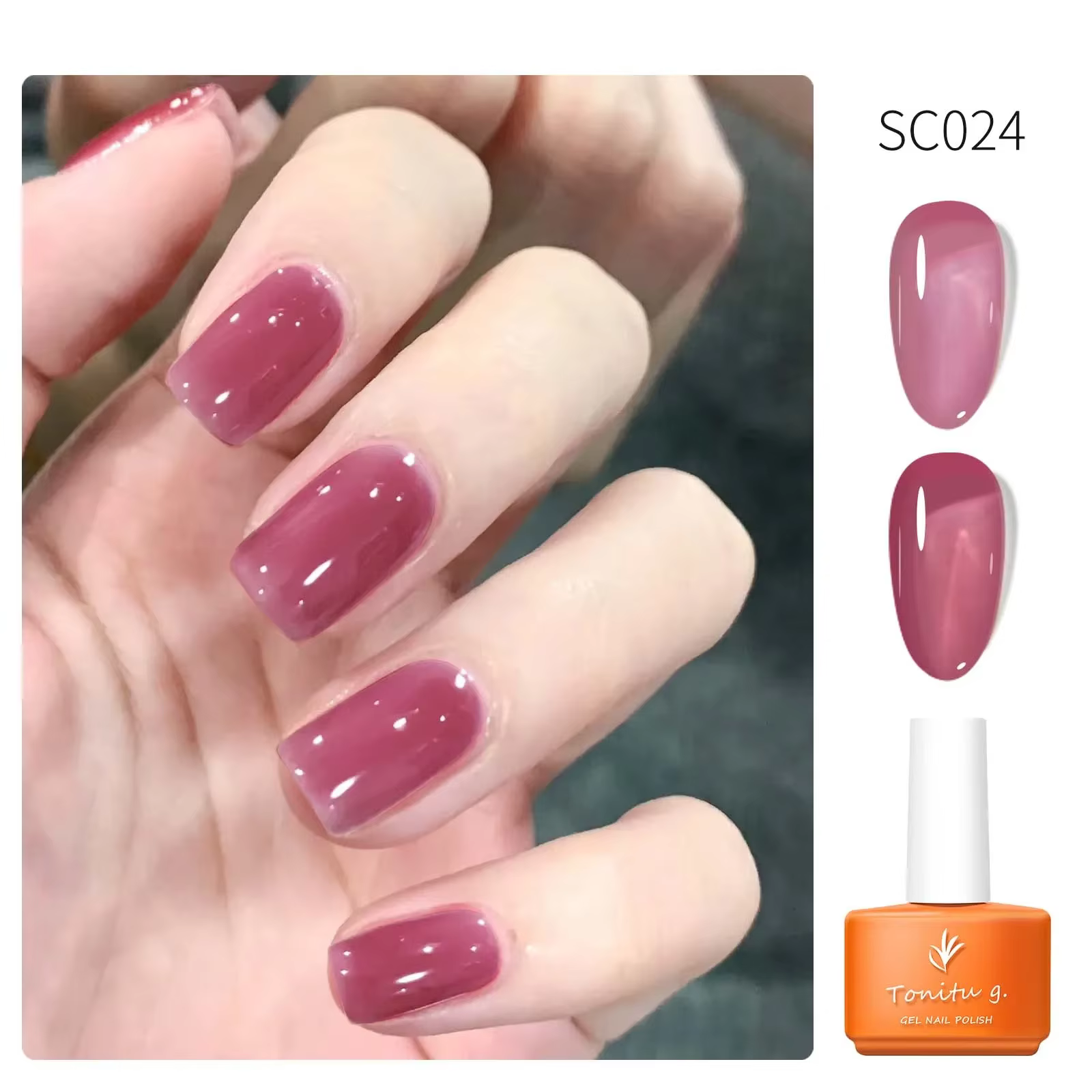 Tonitu G-Verhéritage à Ongles Gel UV LED Translucide